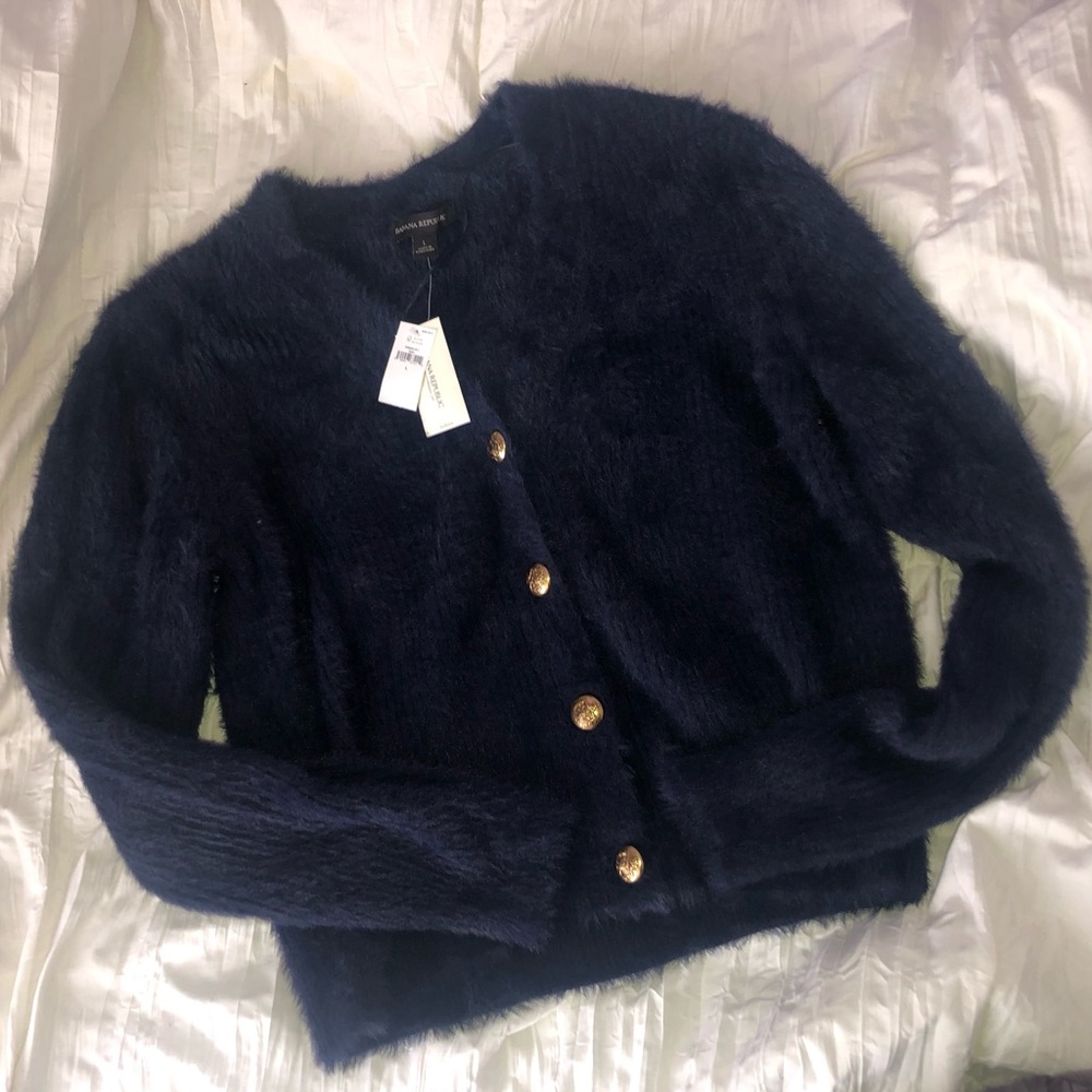 NWT Banana Republic Vintage Inspired Shag Sweater